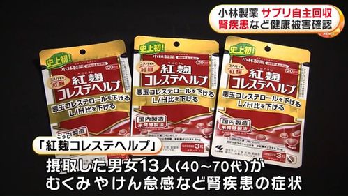 小林制药 红曲风波 持续发酵 日本将进一步规范 功能性标识食品